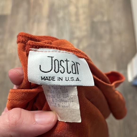 Vintage, burnt Orange, two-piece set - Picture 5 of 5